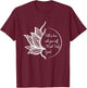 Lotus Yoga Inspiring Love Your Mind Body Spirit Meditation T-Shirt - T-Shirt | Maroon