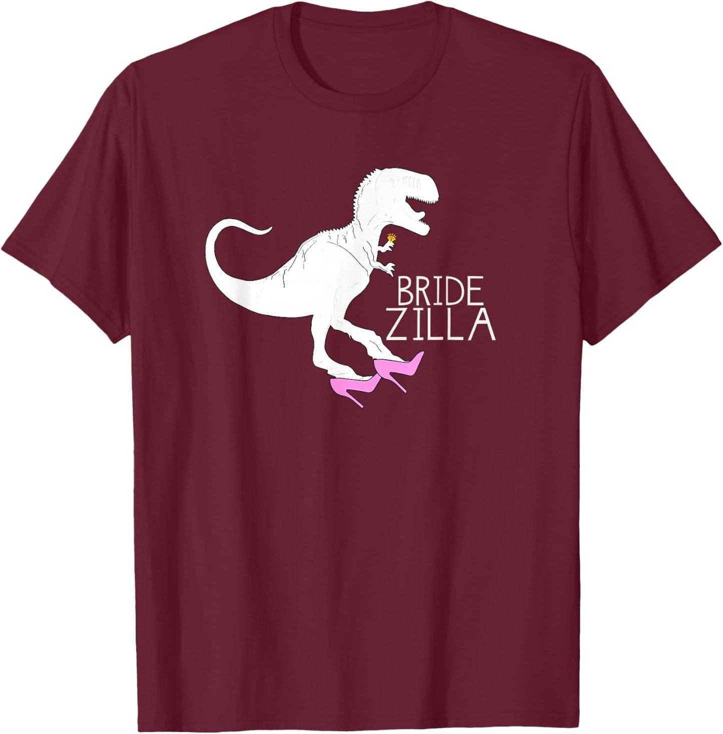 BRIDEZILLA Shirt | Funny Wife To Be Bridal Party Gift T-Shirt - T-Shirt | Maroon