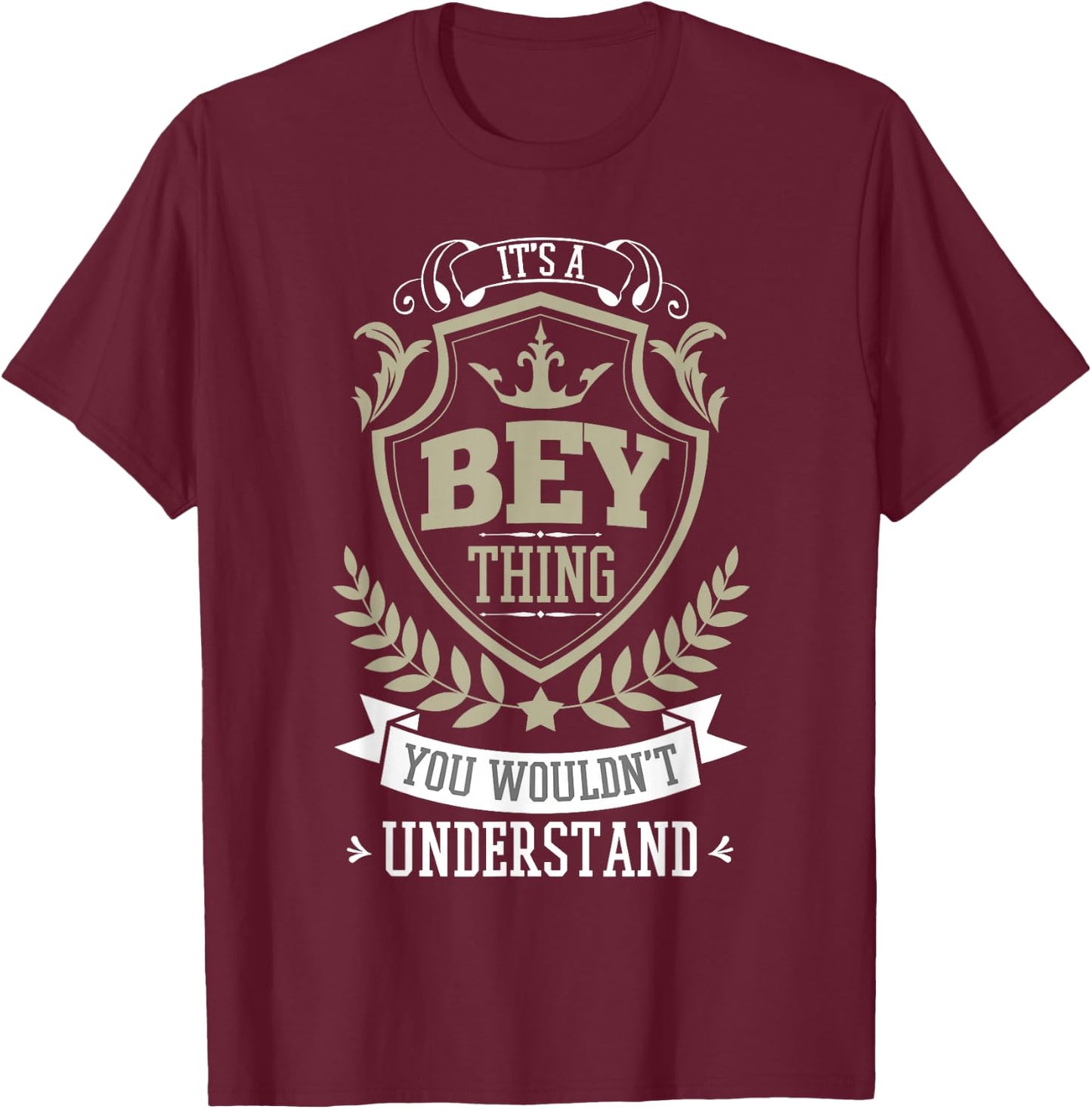 Moorish American Clothes It's a Bey Thing Shirt T-Shirt - T-Shirt | Maroon