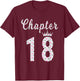 18th Birthday T-Shirt - T-Shirt | Maroon