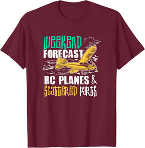 RC Plane Gift An RC Pilot T-Shirt - T-Shirt | Maroon