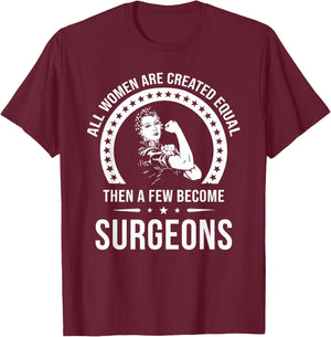 Surgeon Shirts | Surgeon T-Shirt - T-Shirt | Maroon