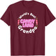 Candy Land Worlds Best Grandpa T-Shirt - T-Shirt | Maroon