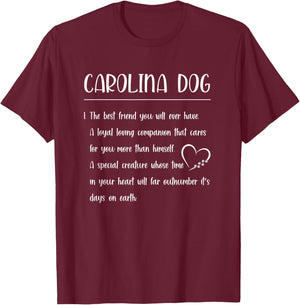 The Best Friend You Will - Definition Carolina Dog T-Shirt - T-Shirt | Maroon