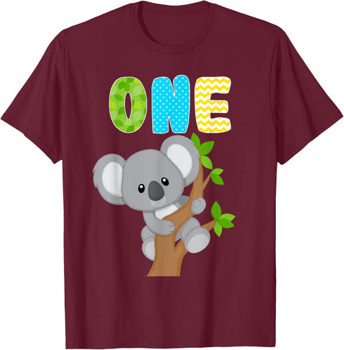 Koala Bear 1st Birthday 1 Year Old Birthday Boy Koalas Bday