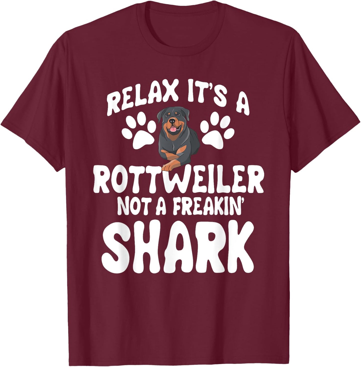 Rottweiler Breeders Dog Owner Fur Parent Pet Lover Women T-Shirt - T-Shirt | Maroon
