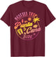 Punta Cana Besties Trip 2026 Punta Cana Best Friend Travel T-Shirt - T-Shirt | Maroon