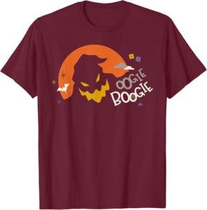 Disney - Nightmare Before Christmas Oogie Boogie T-Shirt - T-Shirt | Maroon