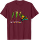 Caterpillar Cocoon Butterfly Design for Butterfly Lover T-Shirt - T-Shirt | Maroon