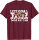 Animal Shelter Dog Rescue Dog Rescue Animal Protection - Dog Home T-Shirt - T-Shirt | Maroon