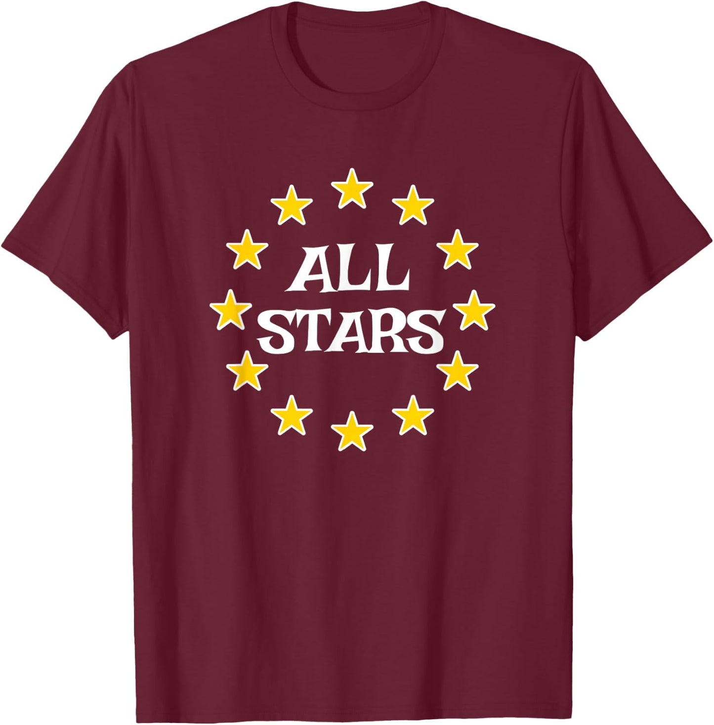 All-Stars T-Shirt - T-Shirt | Maroon