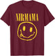 Nirmama Grunge Rock Cool Mom Design 90's Rocker Mom Nirmama T-Shirt - T-Shirt | Maroon