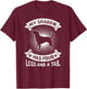 My Shadow Has 4 Legs And A Tail Beagle Dog Owner Shirt Men Women Kids T-Shirt - T-Shirt | Maroon