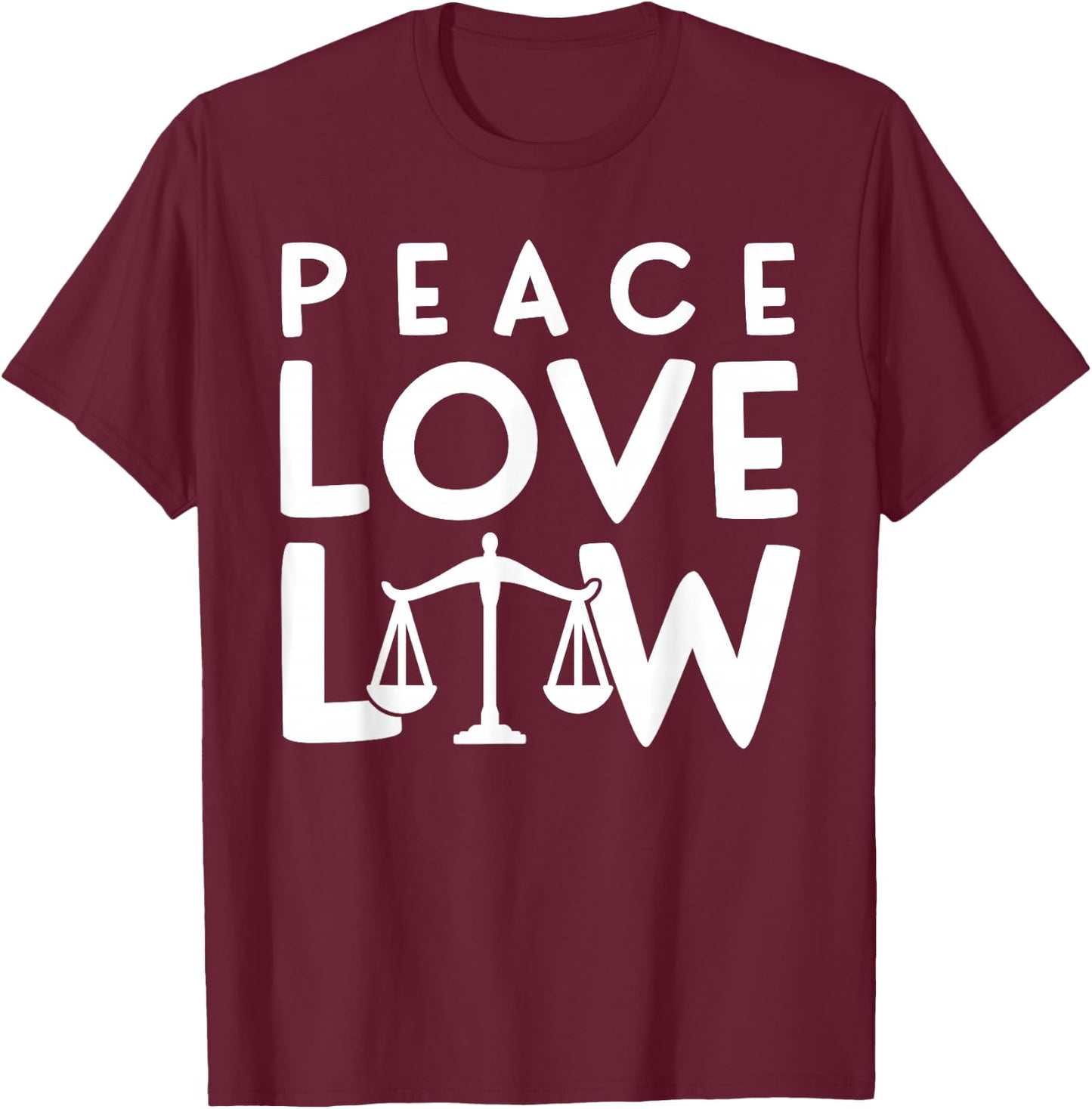 Lawyer Gifts Men Funny Attorney Shirt Law School T-Shirt - T-Shirt | Maroon