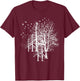 Wildlife Nature Birds Outdoor Forest Trees Nature T-Shirt - T-Shirt | Maroon