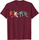 Skateboard Skateboarding Retro Gift Skateboarders T-Shirt - T-Shirt | Maroon