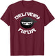 Pizza Mailman Truck Driver Multitasking T-Shirt - T-Shirt | Maroon