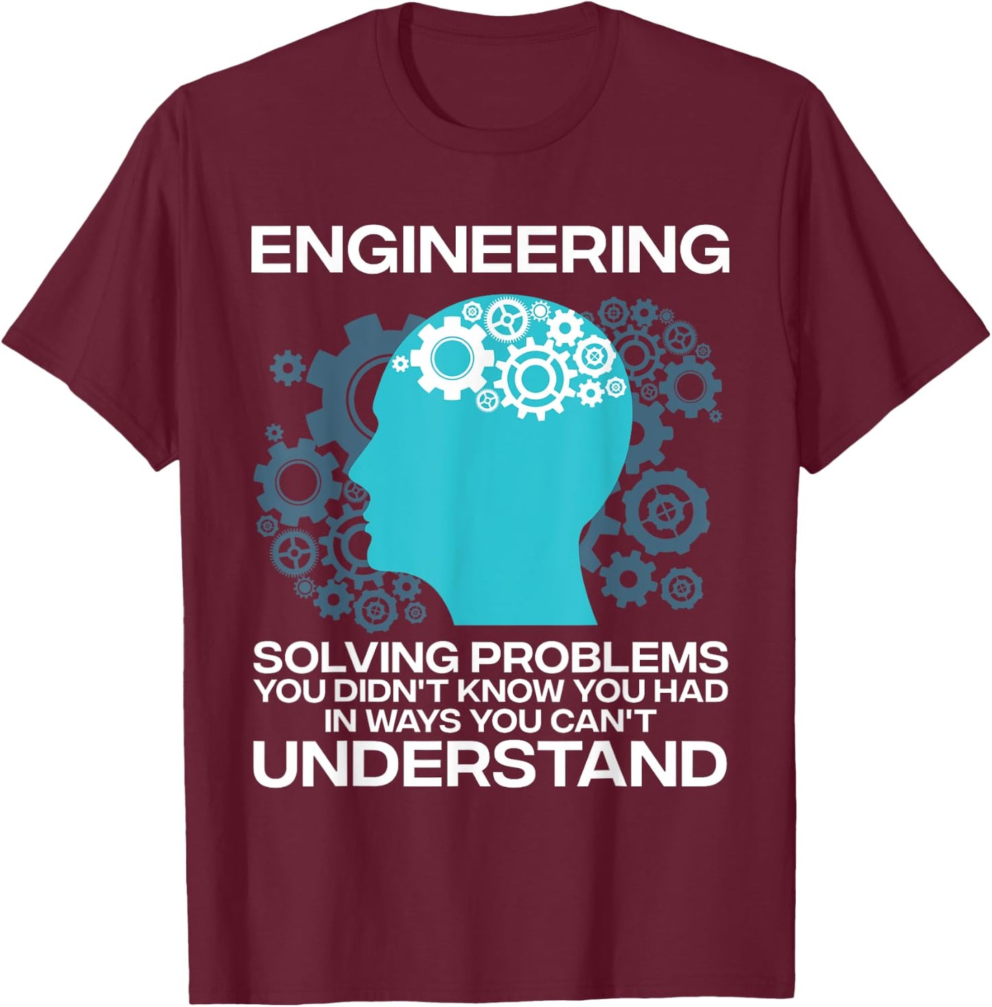 Funny Engineer Women Electrical Civil Engineering T-Shirt - T-Shirt | Maroon