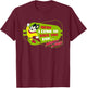 Mighty Mouse Here I Come T-Shirt - T-Shirt | Maroon