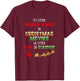 It's Either Horror Movies Or Christmas Movies T-Shirt - T-Shirt | Maroon