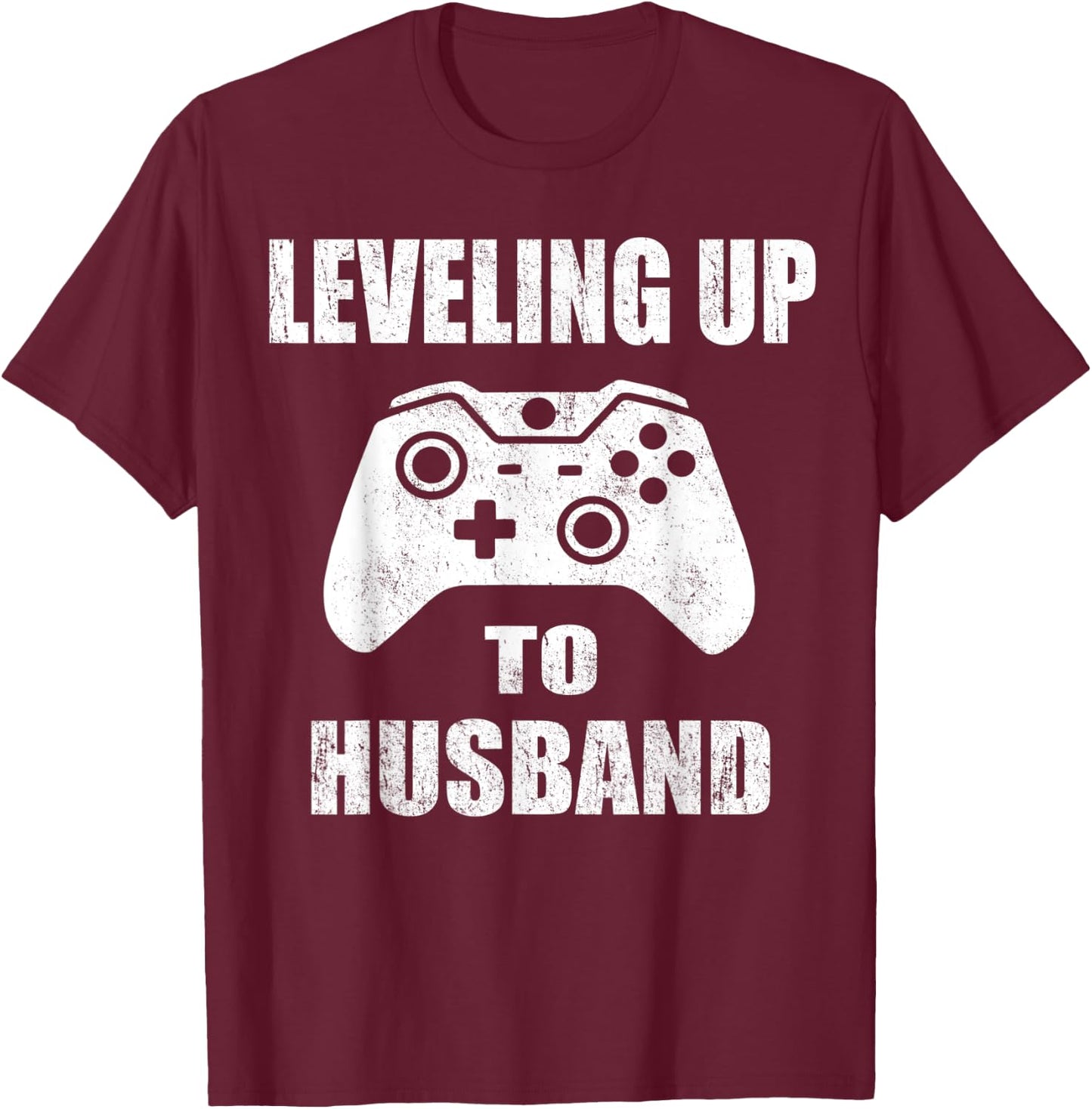 Engagement Shirt for Groom Video Game Lovers T-Shirt - T-Shirt | Maroon
