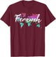 Fernweh World Map Backpacker Travel World Travel Traveler Travel T-Shirt - T-Shirt | Maroon