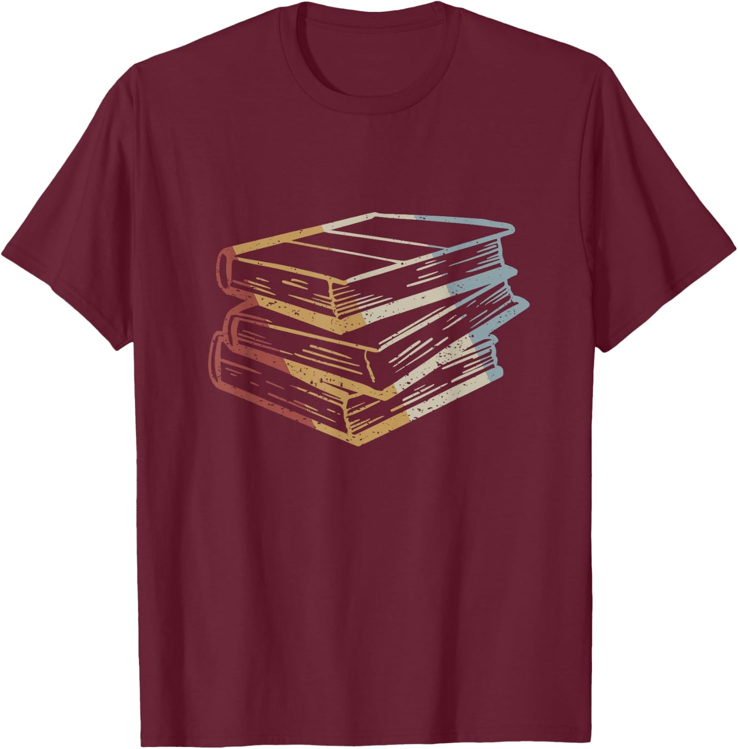Reading Retro Style Vintage T-Shirt - T-Shirt | Maroon