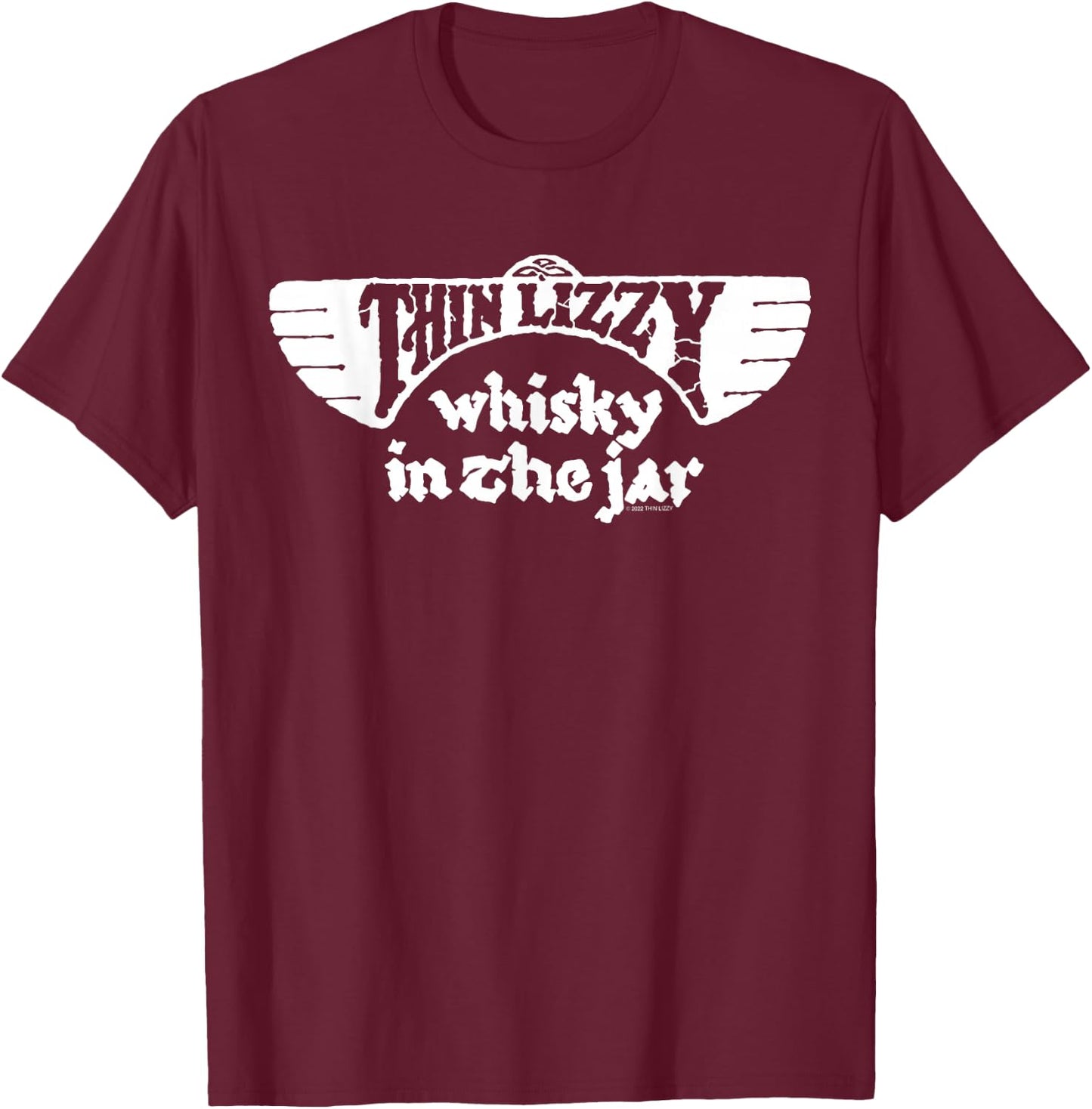 Thin Lizzy – Whisky In The Jar T-Shirt - T-Shirt | Maroon