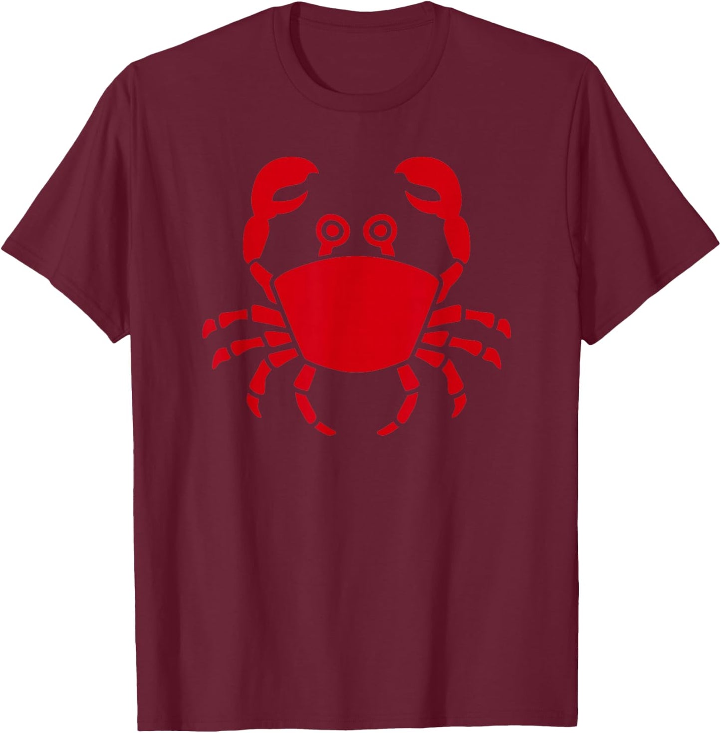 Crab T-Shirt - T-Shirt | Maroon