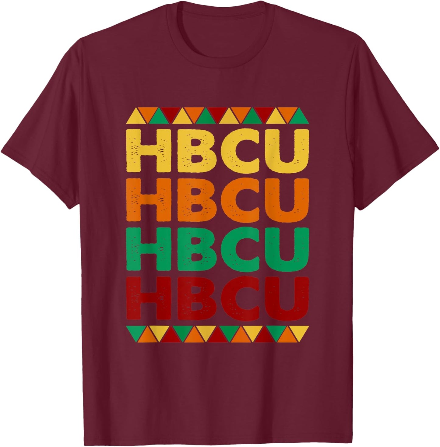 HBCU Pride, Support African American College and Univeristy T-Shirt - T-Shirt | Maroon