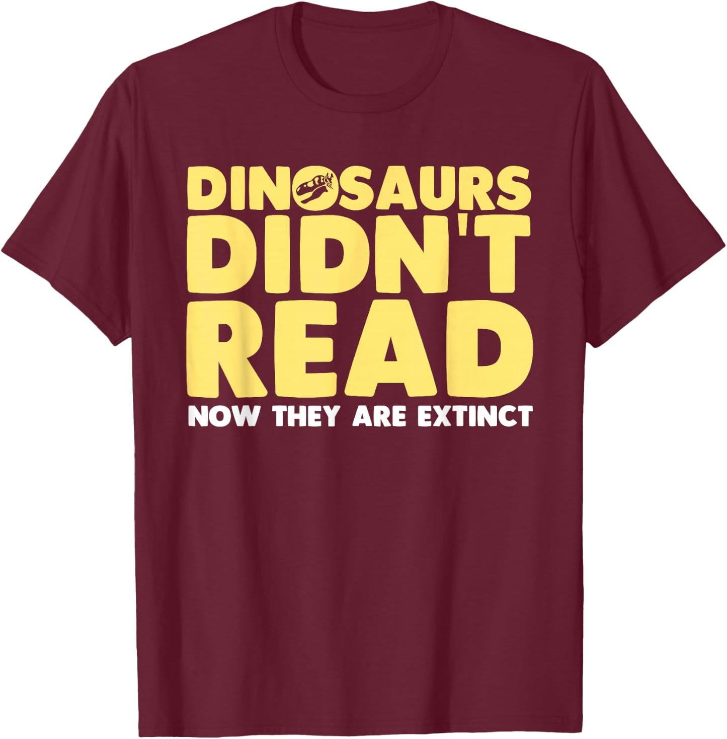 Cool Reading Women Abibliophobia Read Library Themed T-Shirt - T-Shirt | Maroon
