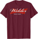 Welder King of Trades Funny Welding Master Welder T-Shirt - T-Shirt | Maroon