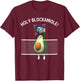 Funny Volleyball Women Holy Guacamole Player Blocker T-Shirt - T-Shirt | Maroon