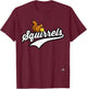 Squirrel Softball Team T-Shirt - T-Shirt | Maroon