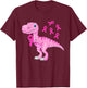 Breast Cancer Awareness Shirt Toddler Boys Pink Ribbon Kids T-Shirt - T-Shirt | Maroon