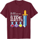 I'm not procrastinating i'm doing Side Quests MMOGA Games T-Shirt - T-Shirt | Maroon