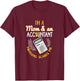Accountant Mom Shirt Funny Accounting Mother Quote Gift T-Shirt - T-Shirt | Maroon