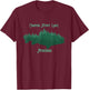 Canyon Ferry Lake Montana Souvenir T-Shirt - T-Shirt | Maroon