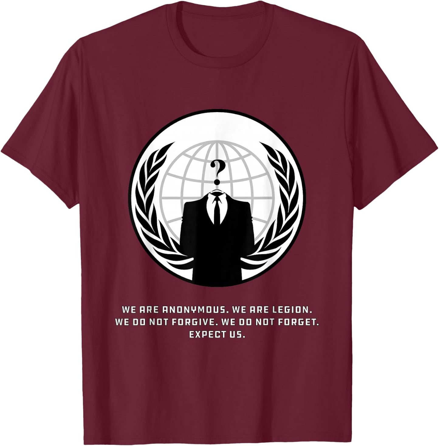 Anonymous Hacker Culture | Anonymous Hacker Culture T-Shirt - T-Shirt | Maroon
