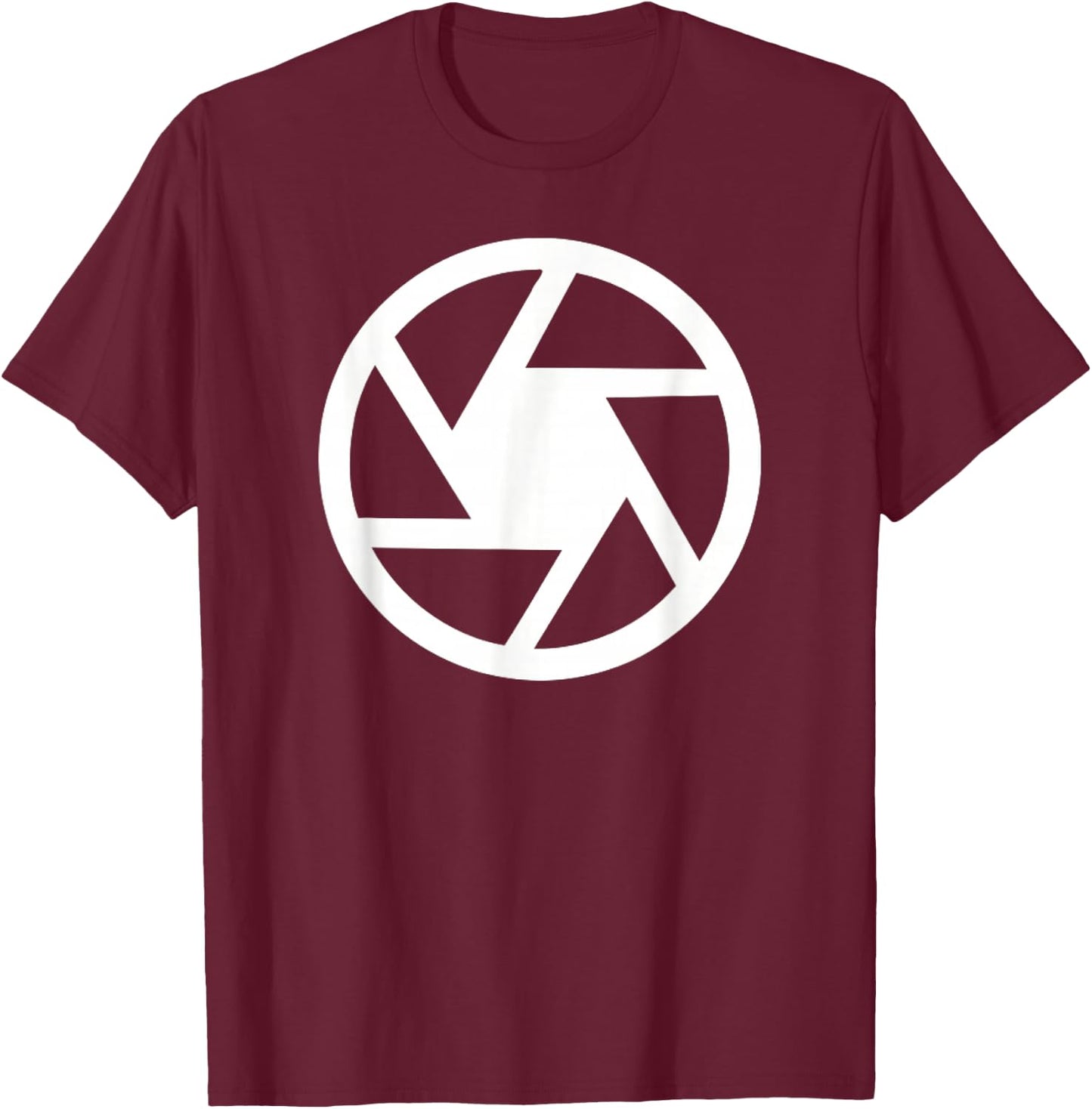 Camera lens T-Shirt - T-Shirt | Maroon