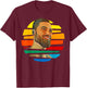 Funny Gigachad Meme Giga Chad Alpha Male Sigma Male Memes T-Shirt - T-Shirt | Maroon