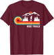 Ride Trails Onewheel GT Retro Vintage One Wheel GTS T-Shirt - T-Shirt | Maroon