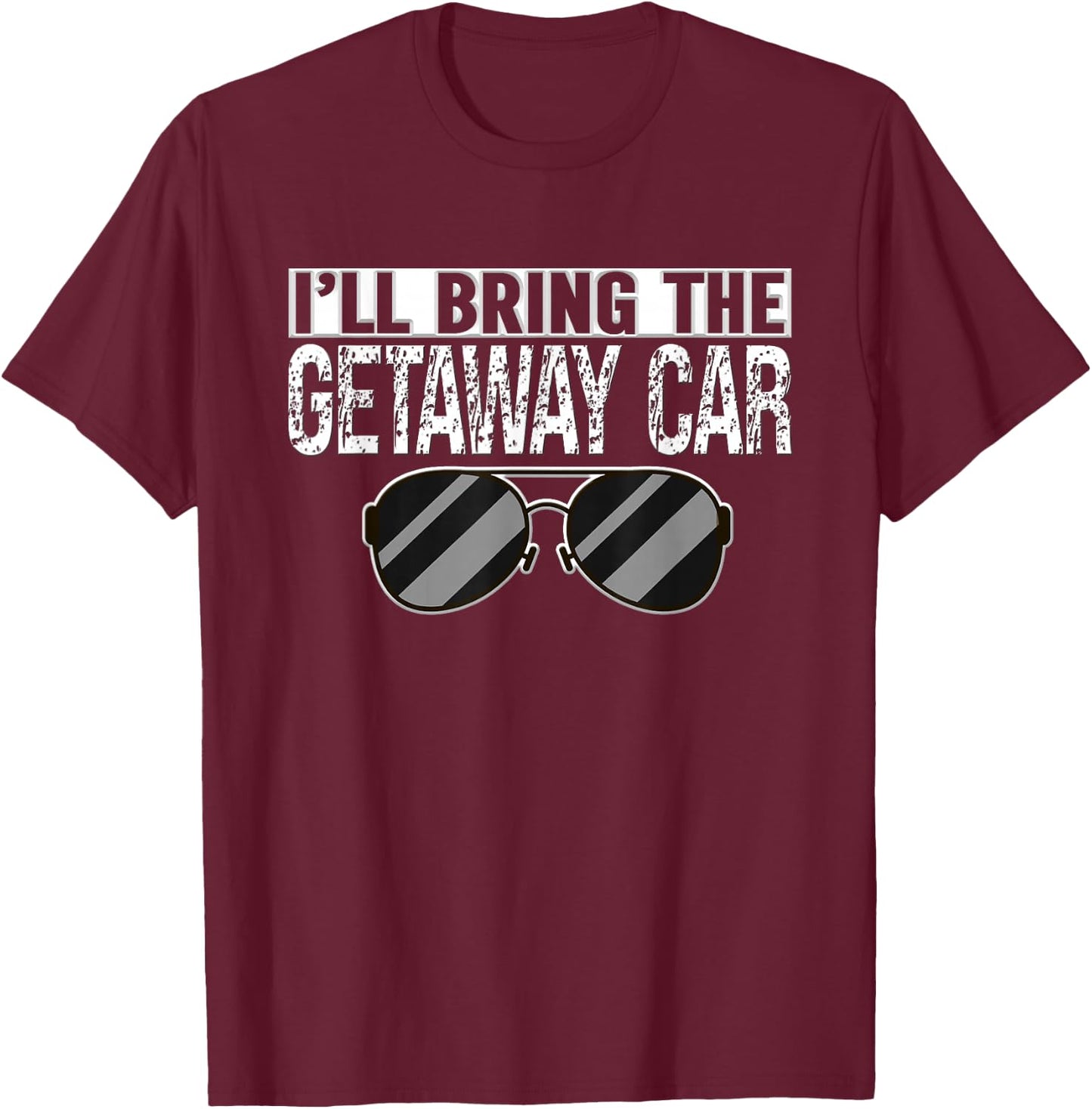 Matching Bachelor Party Groom Groomsmen T-Shirt - T-Shirt | Maroon