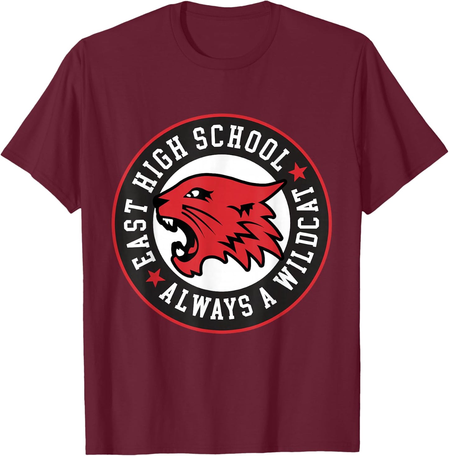 Disney High School Musical The Musical The Series Wildcat T-Shirt - T-Shirt | Maroon