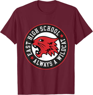Disney High School Musical The Musical The Series Wildcat T-Shirt - T-Shirt | Maroon