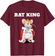 Rat King | Boys Rat | Rat T-Shirt - T-Shirt | Maroon