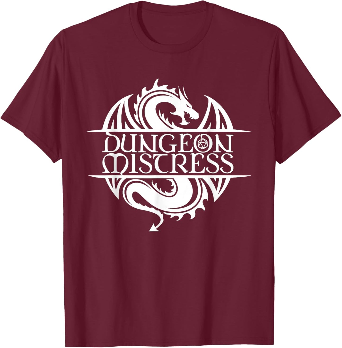Dungeon Mistress T-Shirt - T-Shirt | Maroon