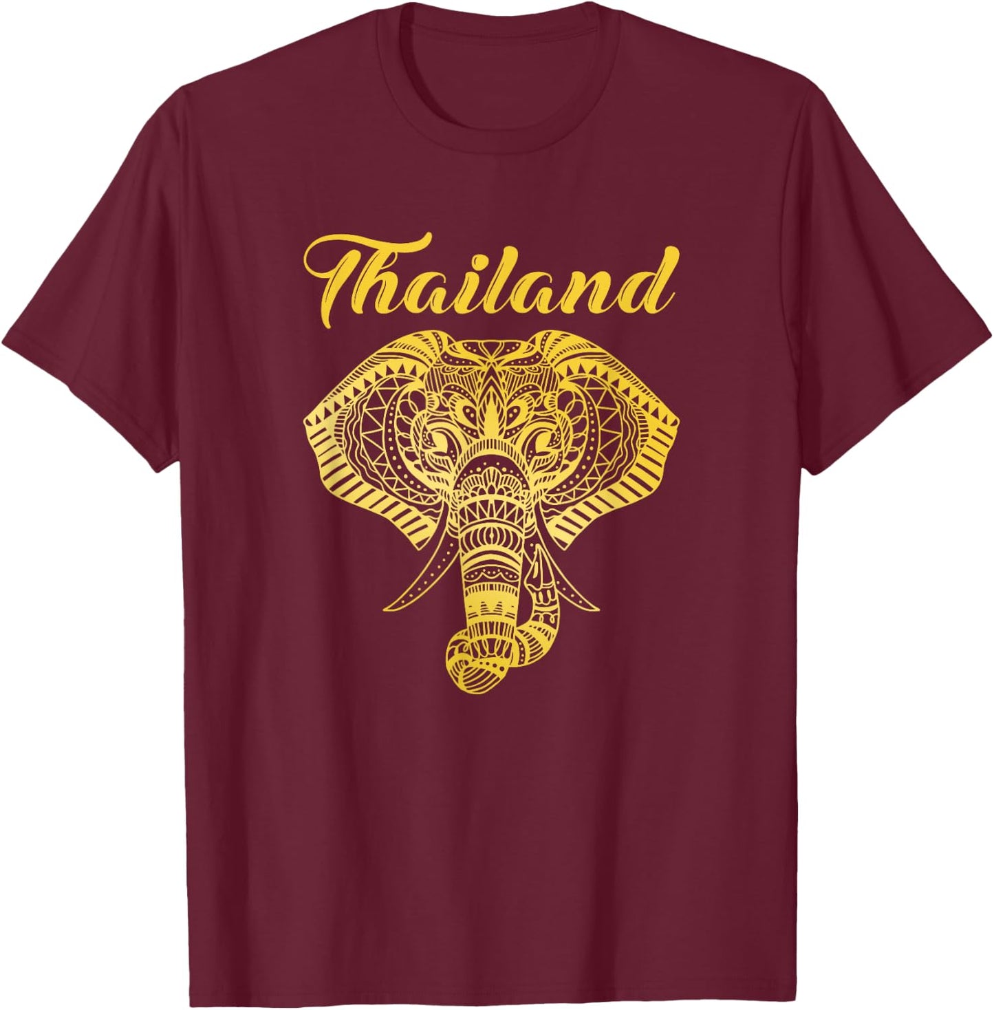 Vintage Thailand T-Shirt - T-Shirt | Maroon