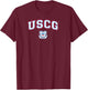 Uscg - United States Coast Guard T-Shirt - T-Shirt | Maroon