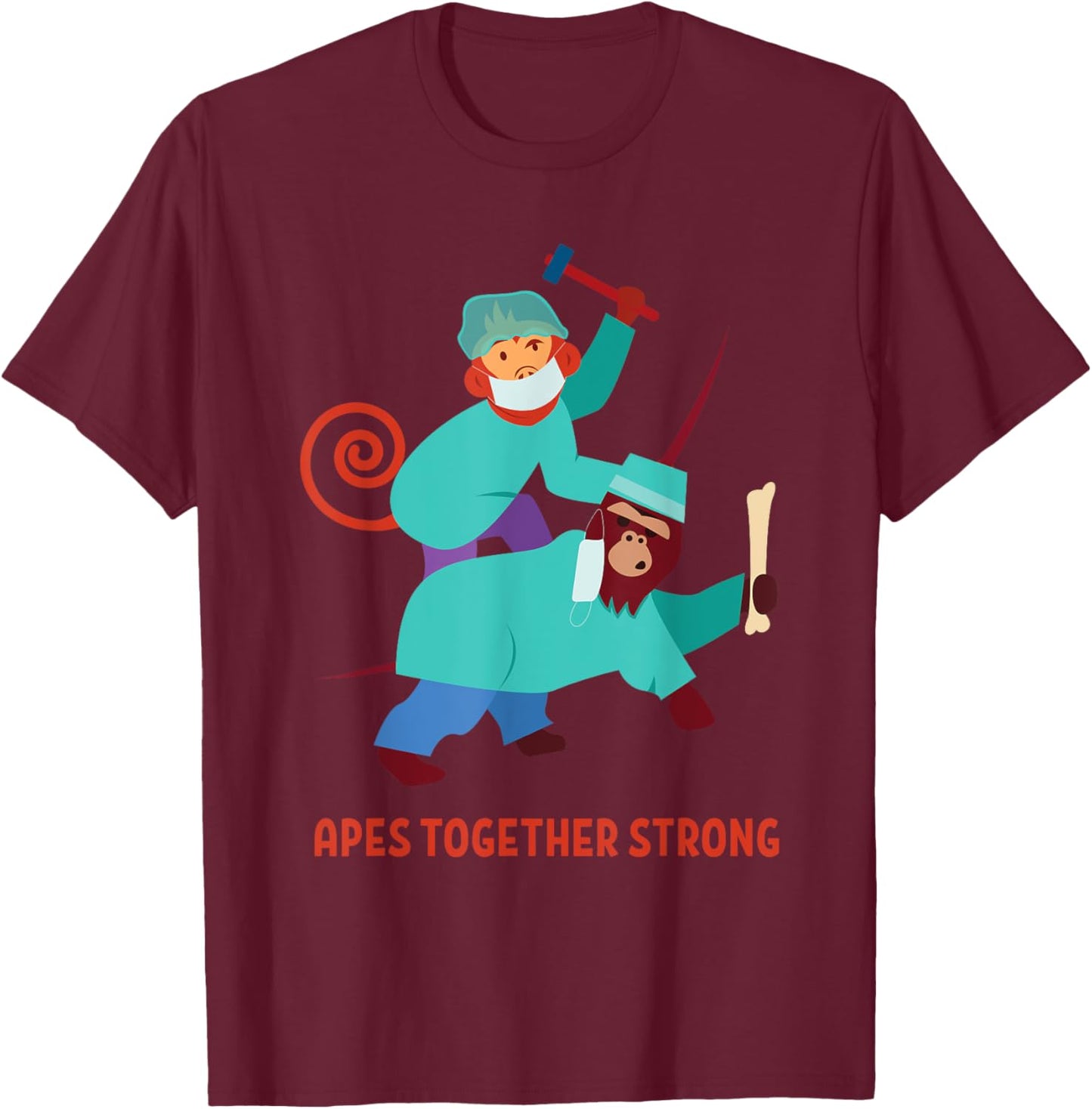 Orthopedic Surgeon Ortho Bro Orthopedics Medicine Student T-Shirt - T-Shirt | Maroon